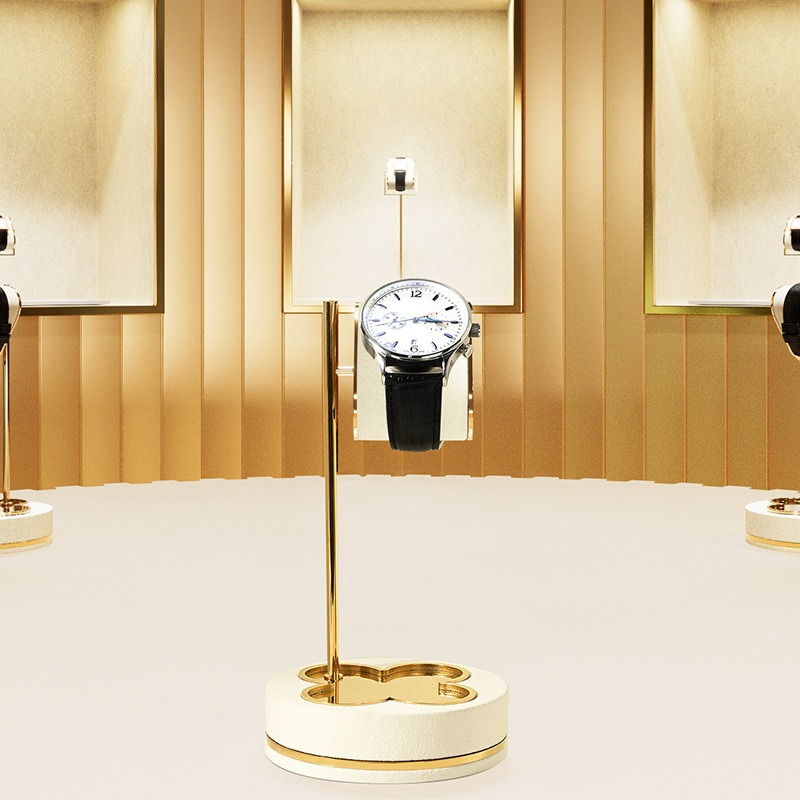 Table Watch Luxury - Metal Watch Display Stand, Wristwatch Bracelet