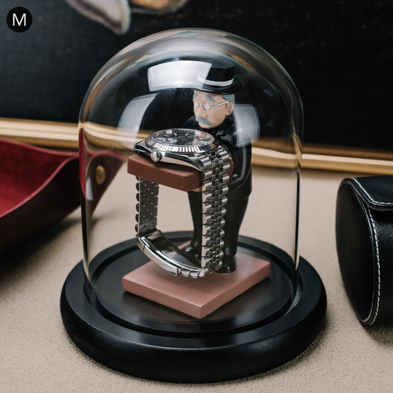 Table Watch Luxury - Table Vintage Watch Holder Organizer Case