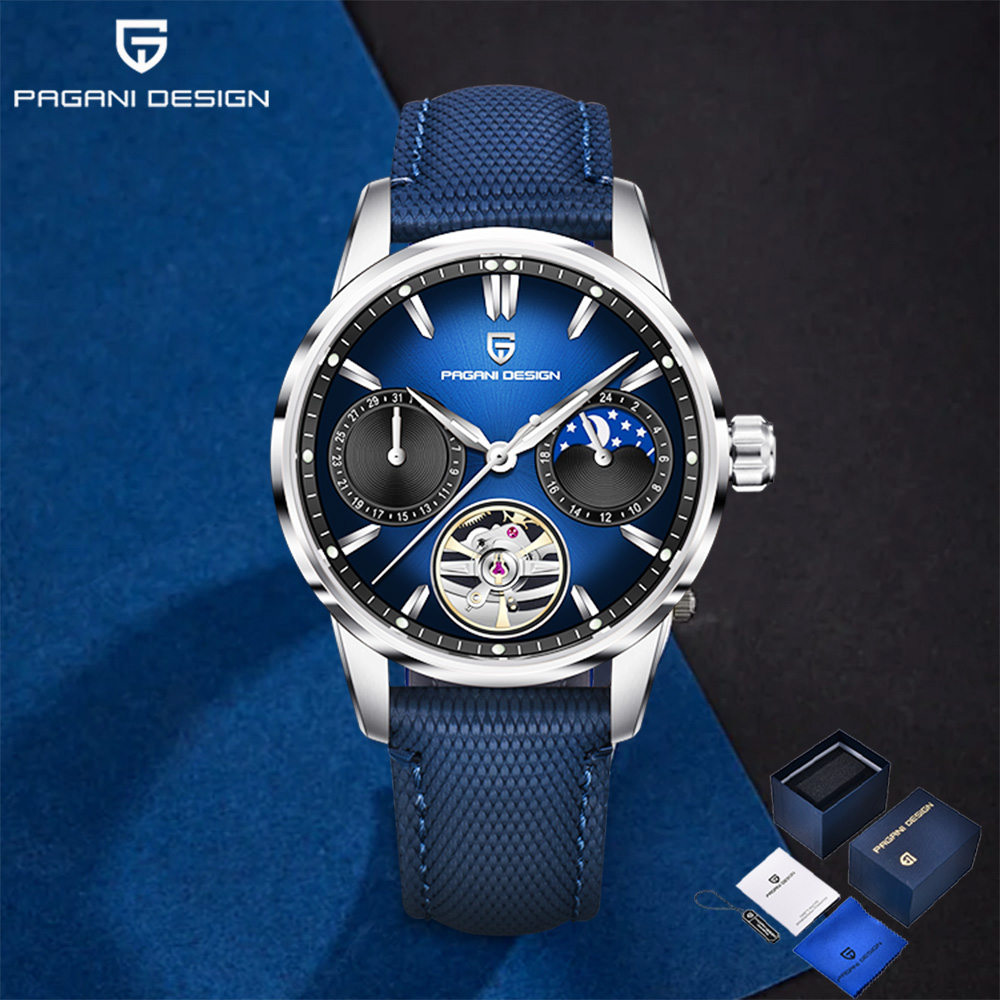 Luxury Watch Leather - 2025Pagani design Tourbillon Luxury Men's Watch