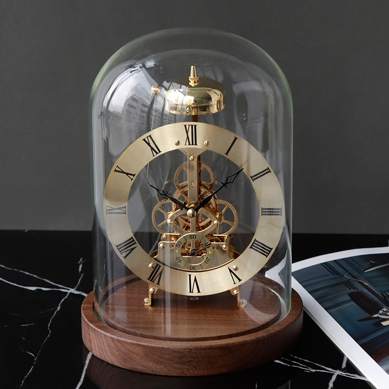 Table Watch Luxury - New Luxury Mechanic Metal Desk Clock