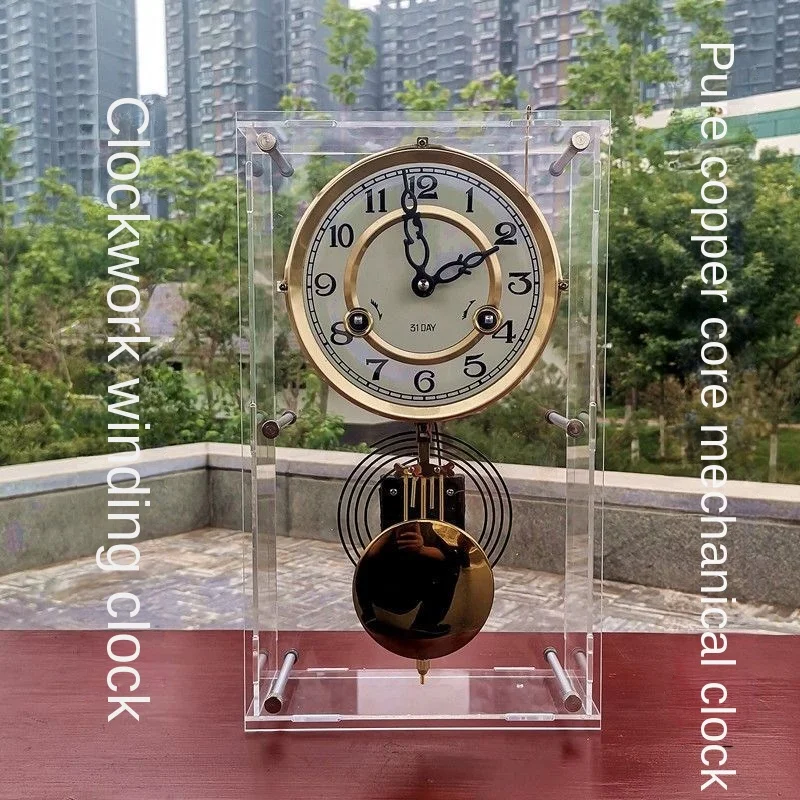 Vintage Mechanical Table Clock - Table Watch Luxury review and price