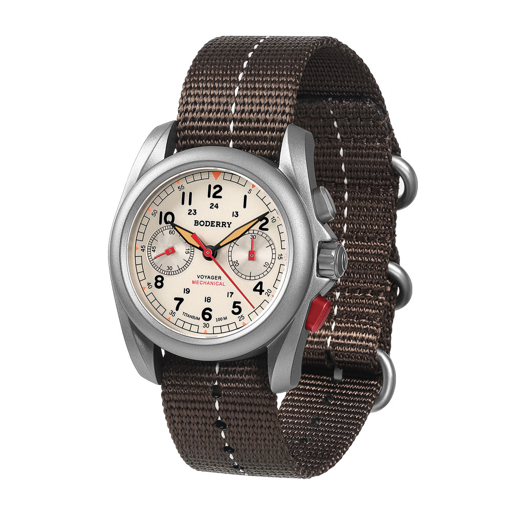 BODERRY Men's Field Watches Ti - Titanium Sport Watch review and price