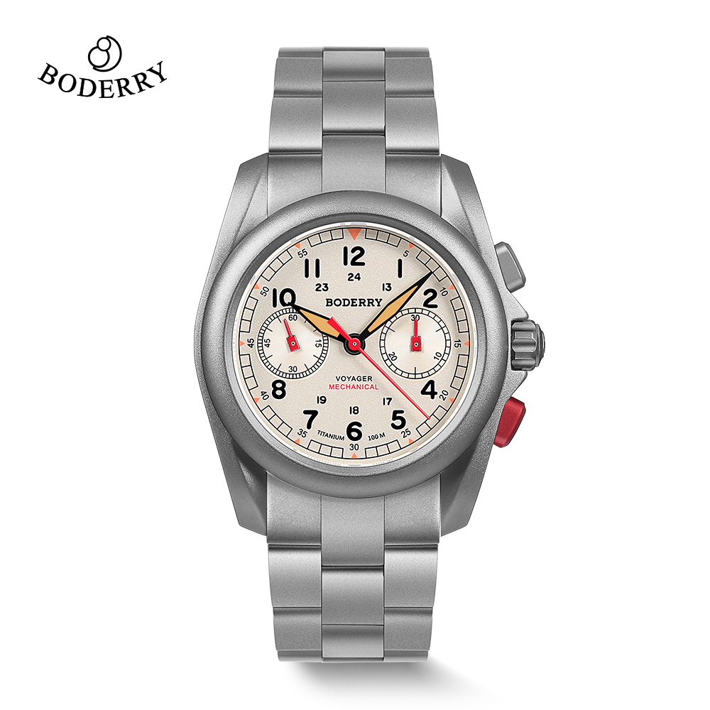 BODERRY Men's Field Watches Ti - Titanium Sport Watch review and price