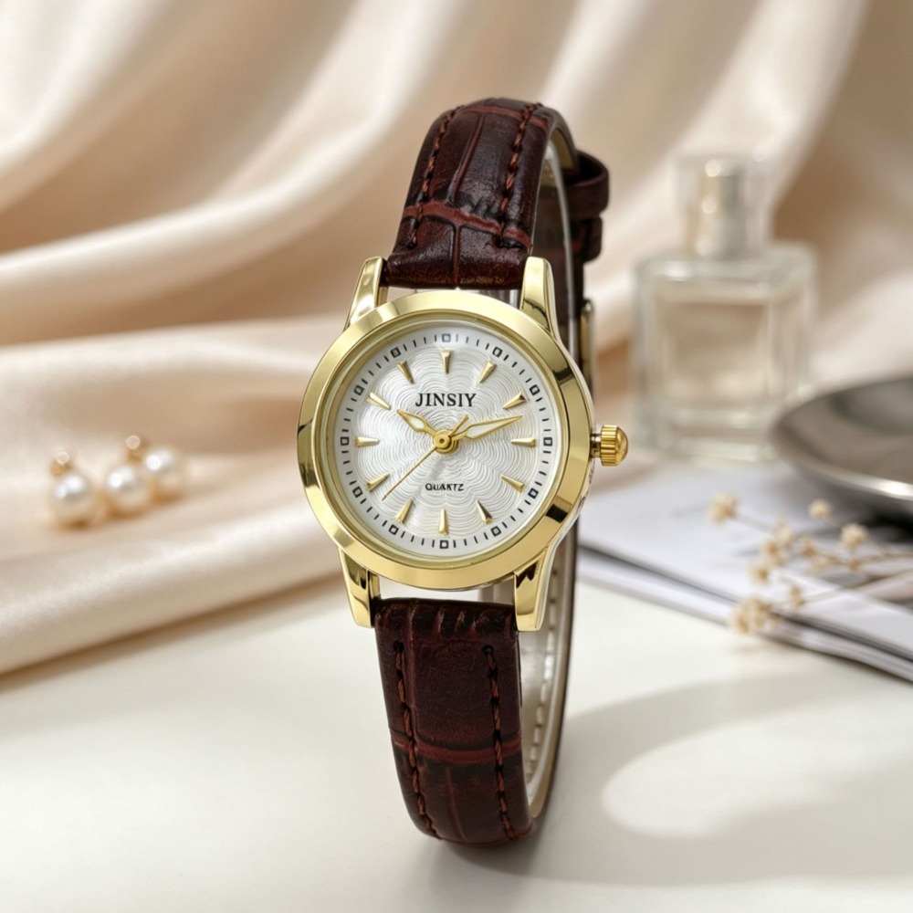 Fashion Leather Strap Quartz W - Luxury Watch With Leather Strap review and price