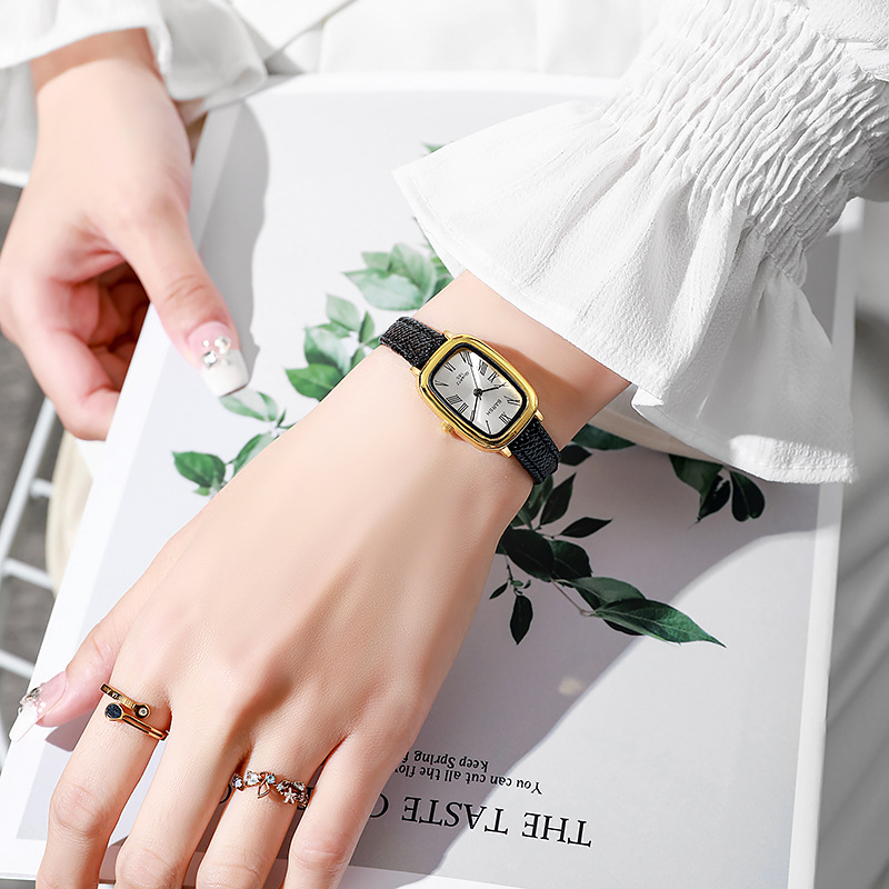 Fashion Quartz Watch Women Vin - Luxury Watch With Leather Strap review and price
