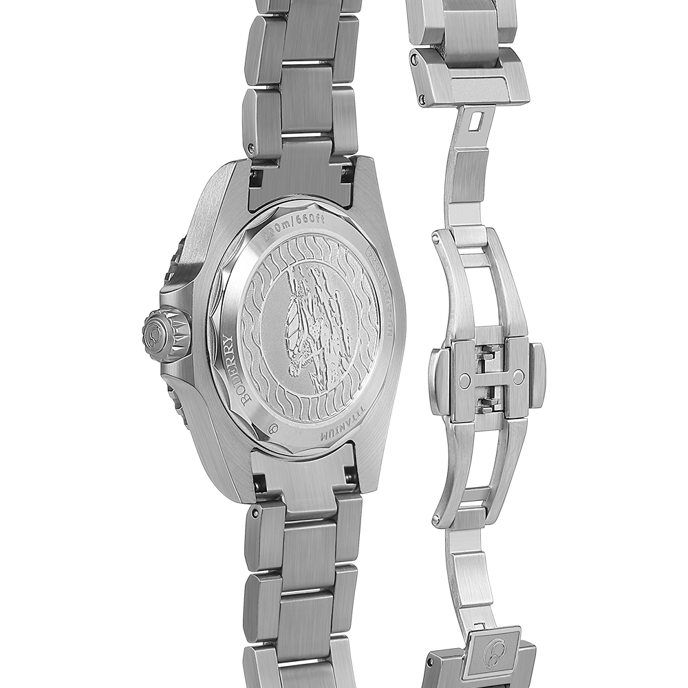 Boderry Titanium Diver Watch A - Titanium Sport Watch review and price