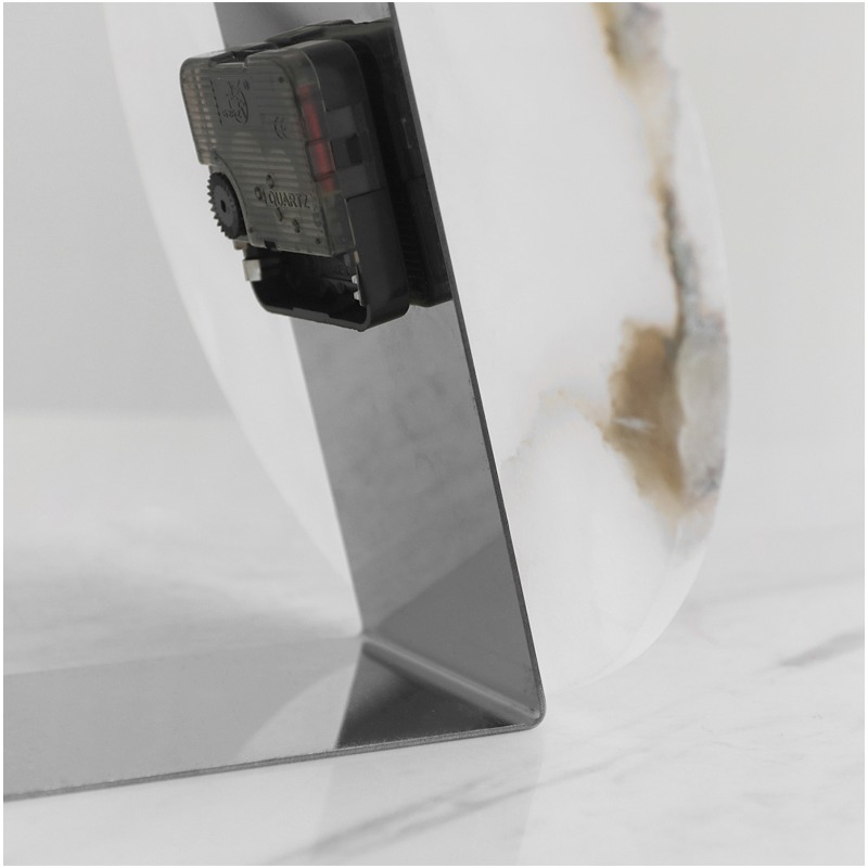 Marble Table Clock Decorative  - Table Watch Luxury review and price