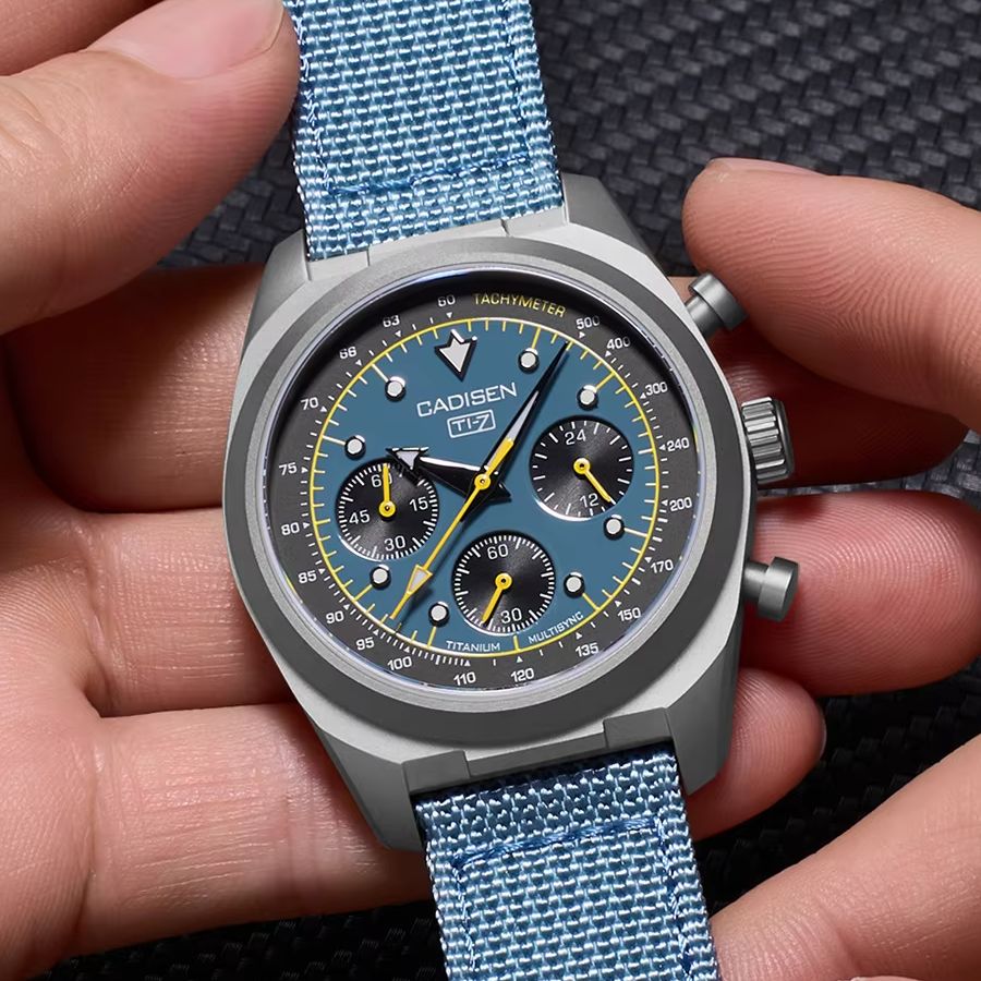 CADISEN Titanium TI-7 MULTISYN - Titanium Sport Watch review and price