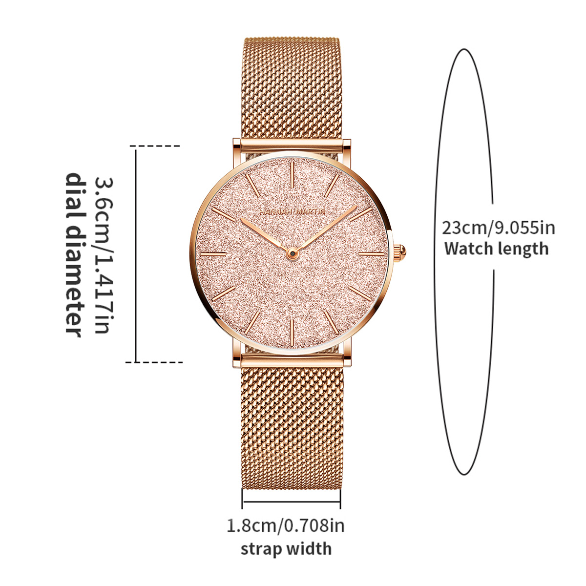 Hannah Martin Luxury Women's W - Luxury Watch Japanese review and price