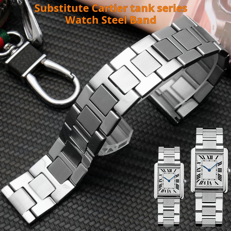 For Cartier TANK solo 316L Wat - Luxury Watch Engraving review and price