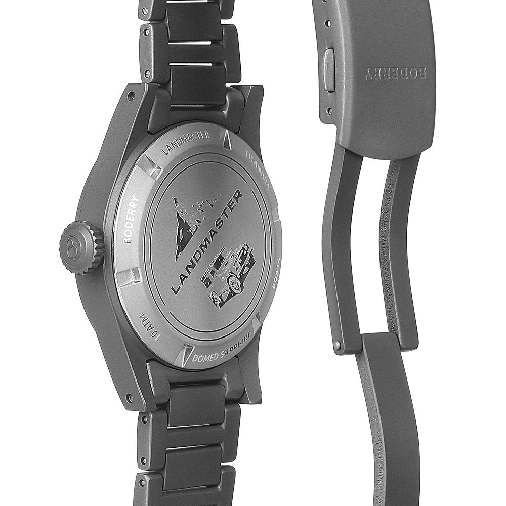 Boderry LANDMASTER Field Titan - Titanium Sport Watch review and price