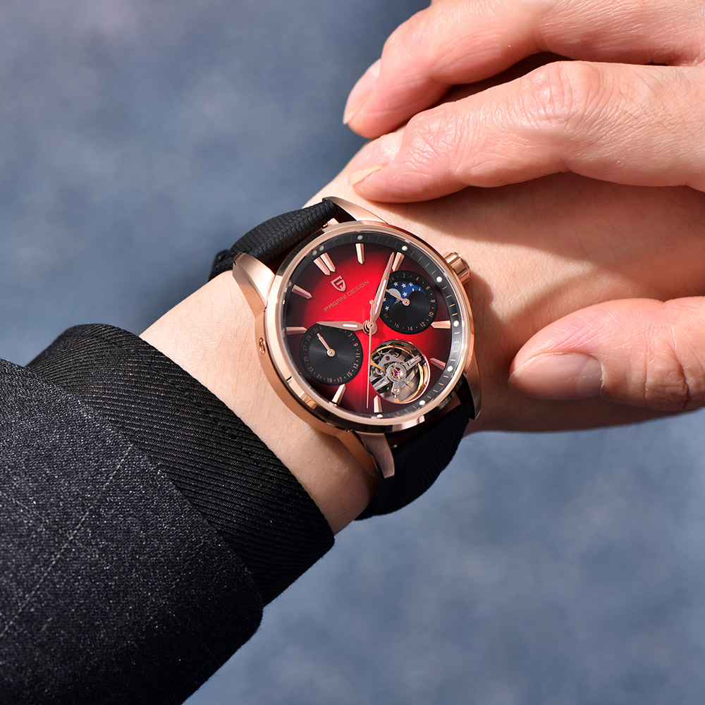 2025 New PAGANI DESIGN Watches - Luxury Watch Leather review and price