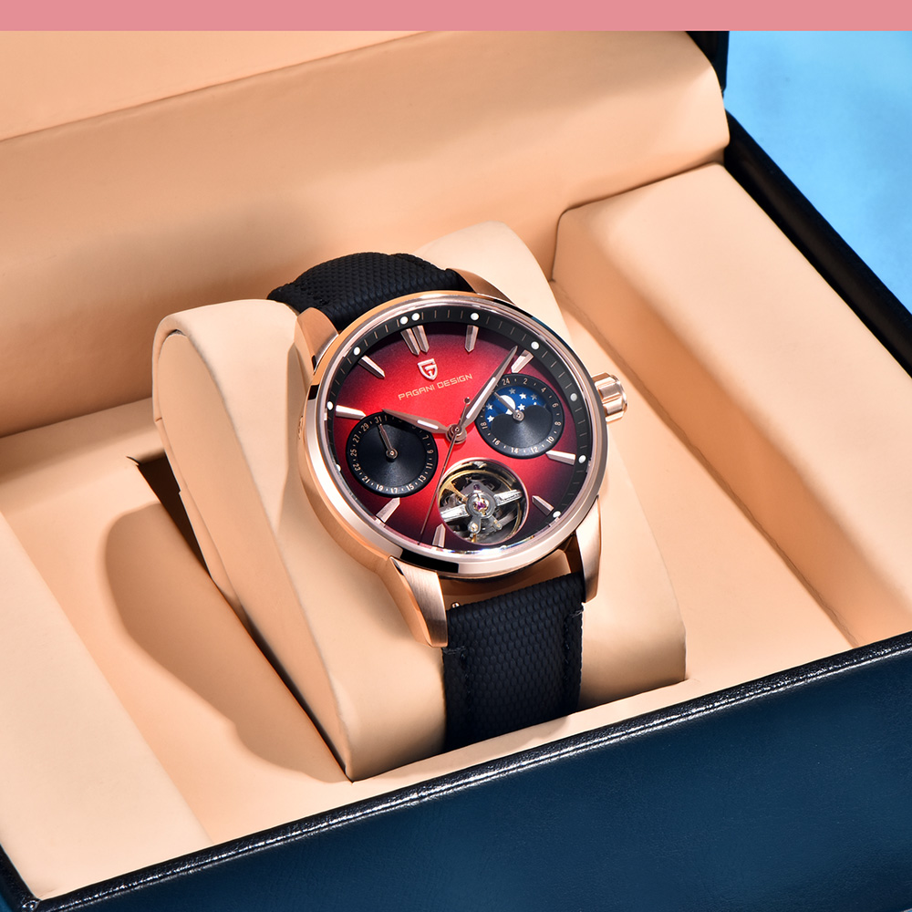 2025 New PAGANI DESIGN Watches - Luxury Watch Leather review and price