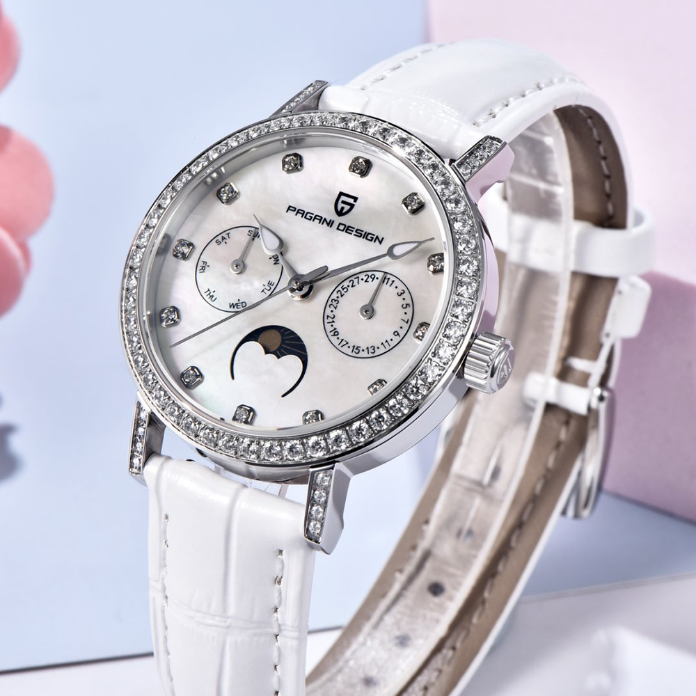 PAGANI DESIGN Women Quartz Wat - Luxury Watch Leather review and price