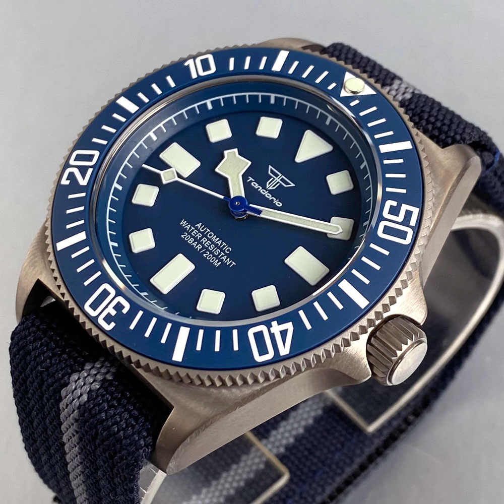 Titanium Case Tandorio 42mm Re - Titanium Sport Watch review and price