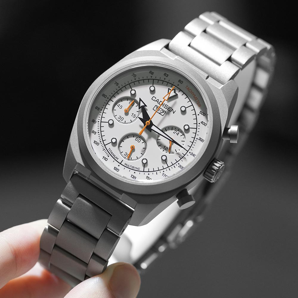 CADISEN TI-7 MULTISYNC Titaniu - Titanium Sport Watch review and price
