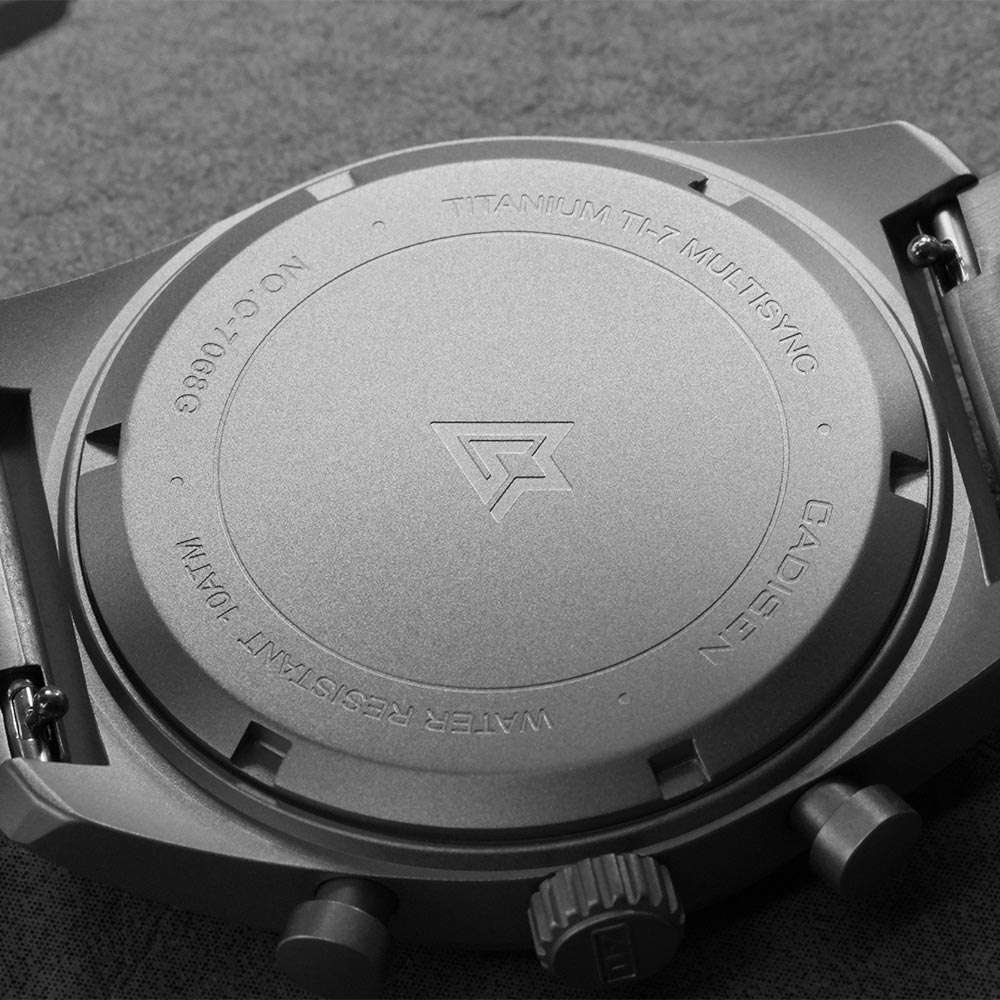CADISEN TI-7 MULTISYNC Titaniu - Titanium Sport Watch review and price