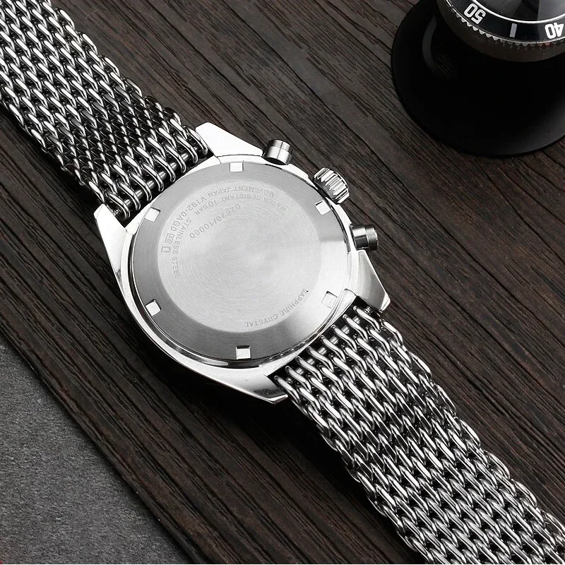 18/20/22/24mm Mesh Solid Stain - Luxury Watch Class review and price
