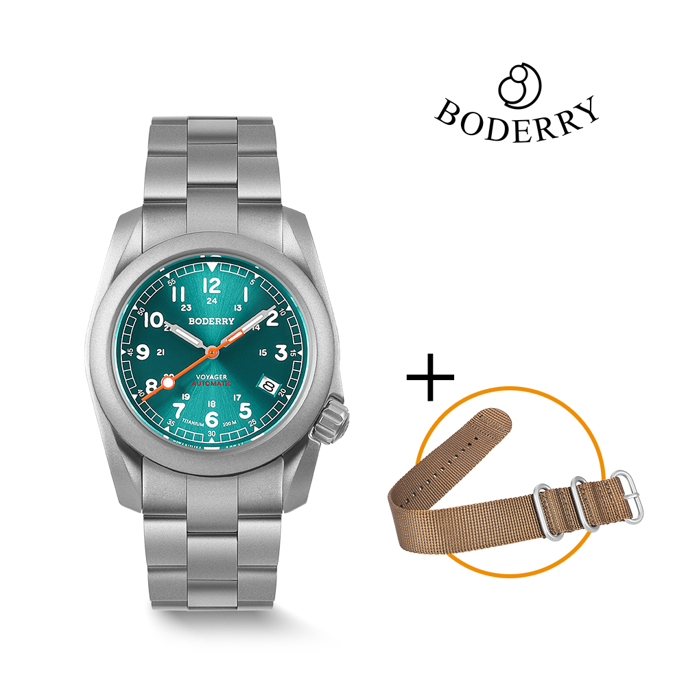 Boderry Field Watches Titanium - Titanium Sport Watch review and price