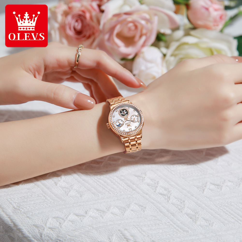 OLEVS Women's Watches Top Bran - Luxury Watch Leather review and price