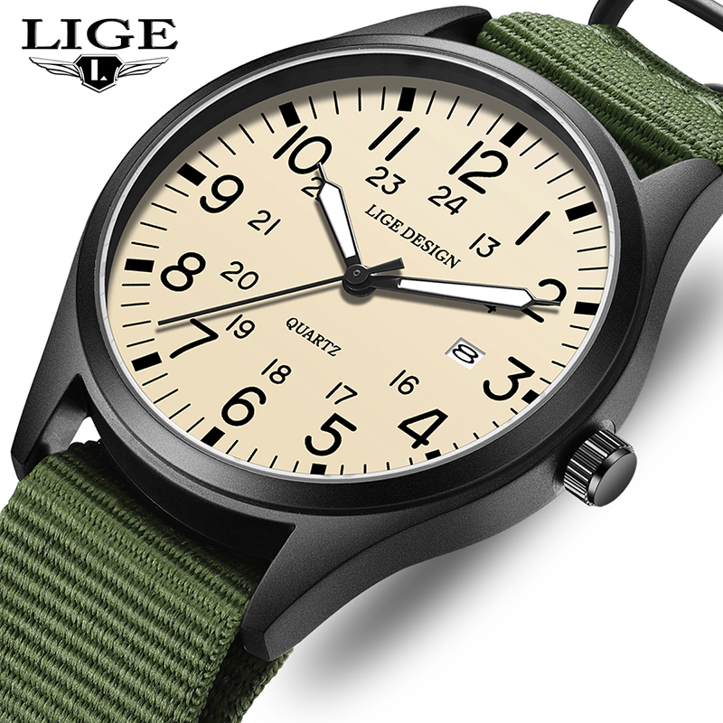 LIGE 2025 TOP NEW quartz wrist - Luxury Watch Leather review and price
