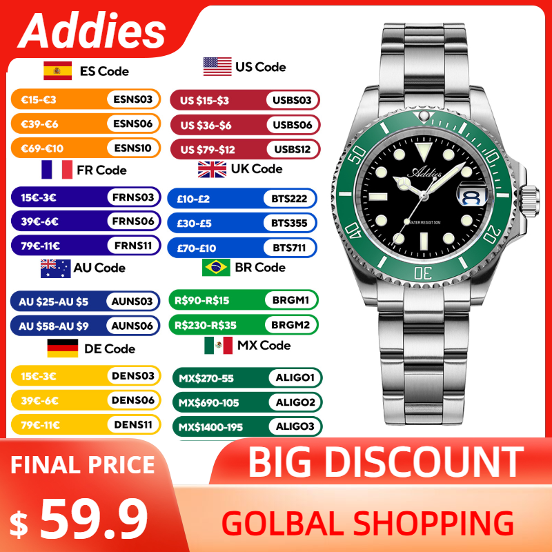 Addies 36mm Couple's Watch New - Luxury Watch Japanese review and price