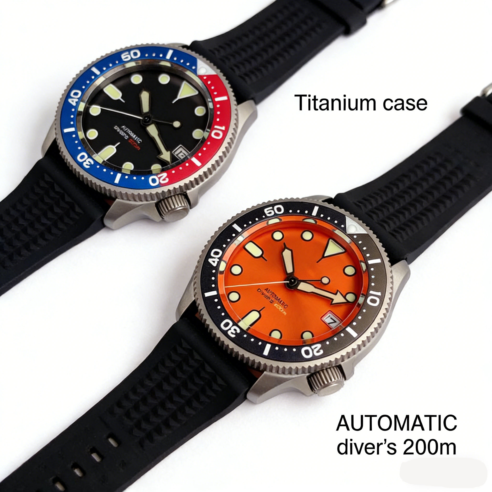 37mm 65g Titanium 20ATM Diver  - Titanium Sport Watch review and price