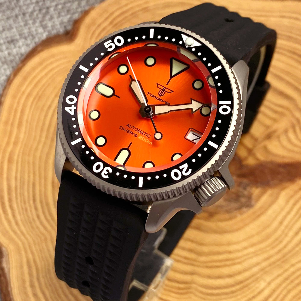37mm 65g Titanium 20ATM Diver  - Titanium Sport Watch review and price
