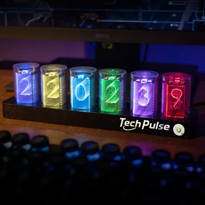 Nixie Tube Table Clock LED Dig - Table Watch Luxury review and price