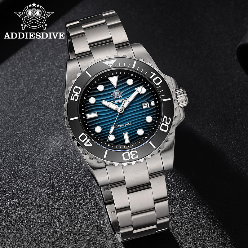 ADDIESDIVE Men's 2115 Quartz W - Luxury Watch Japanese review and price